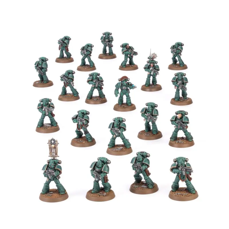 Set figurine warhammer the horus heresy, games workshop, legion mkvi tactical squad, 20 miniaturi, model 31-172